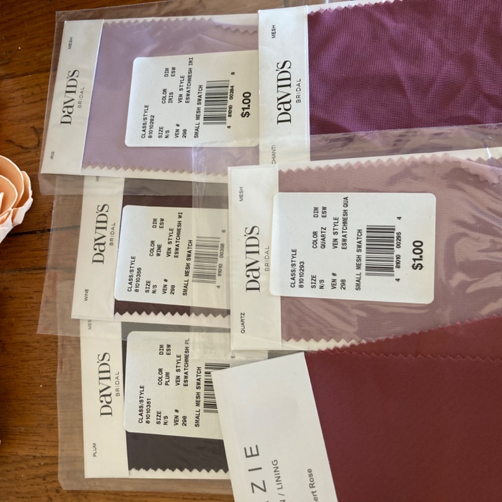 Wedding color swatches! - Picture 4 of 7